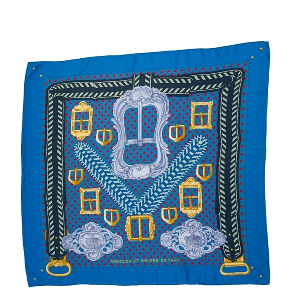 HermèsBoucles et Galons du Tsar Silk ScarfEst. Retail Price of $590.00 - Picture 1 of 6